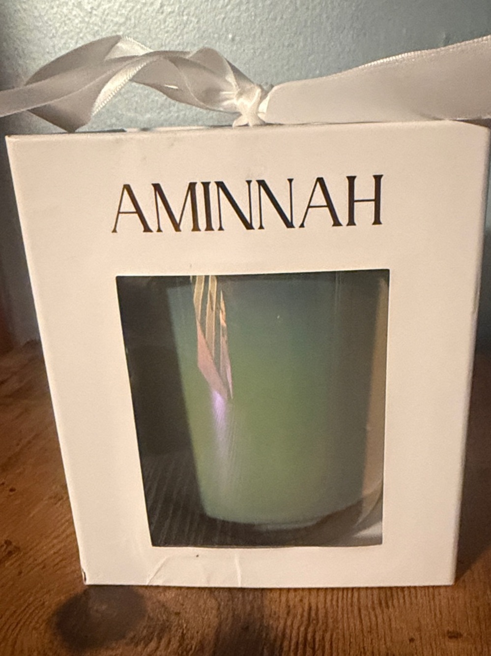 Aminnah Candle Co Bergamot, Amber Smudge, Ritual & Crisp Cypress Scented Candle - Picture 2 of 2